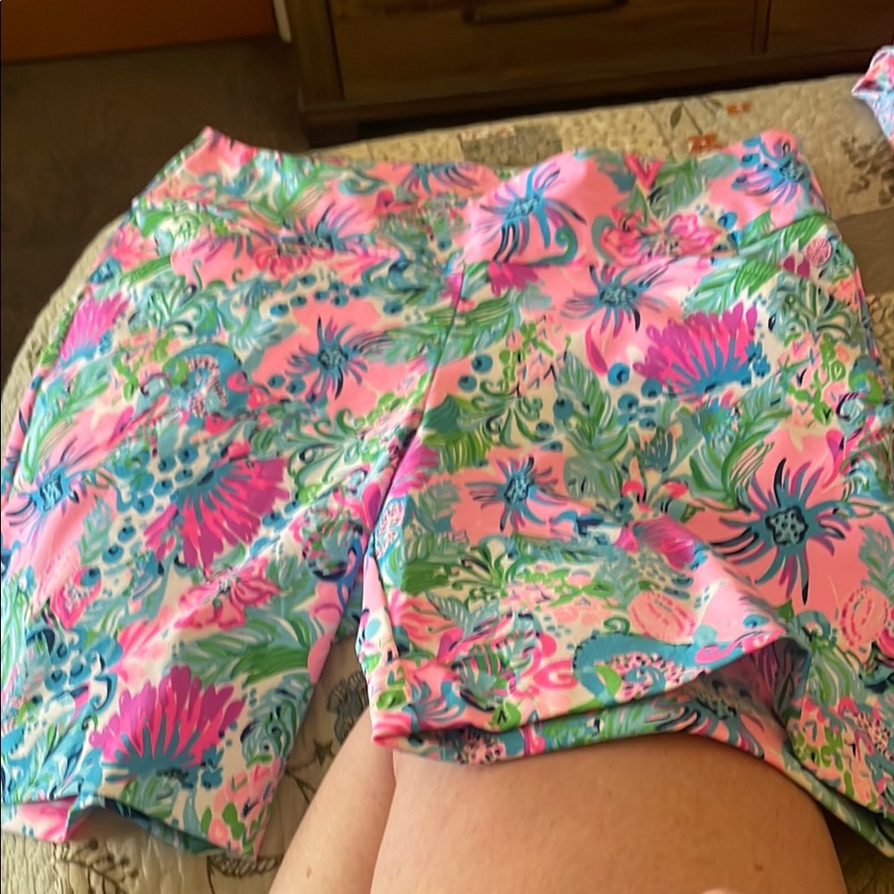 Lilly Pulitzer Pink Floral Women's Shorts